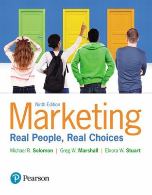 Marketing: Real People, Real Choices 0134293142 Book Cover