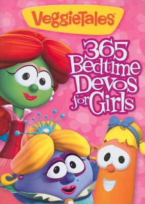 Veggie Tales 365 Bedtime Devos for Girls 1605871583 Book Cover