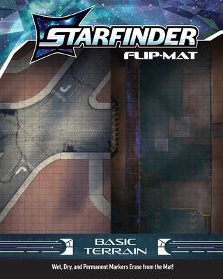 Starfinder Flip-Mat: Basic Terrain 1640786112 Book Cover