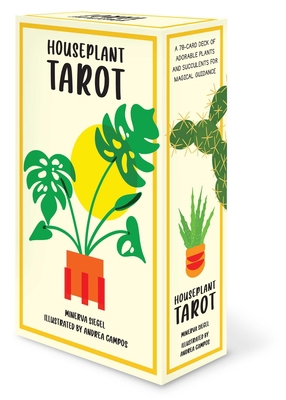 Houseplant Tarot: A 78-Card Deck of Adorable Pl... 1646043324 Book Cover