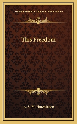 This Freedom 1163330388 Book Cover