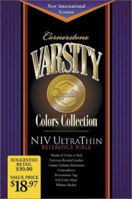 Cornerstone Varsity Holy Bible: New Internation... 1558199365 Book Cover