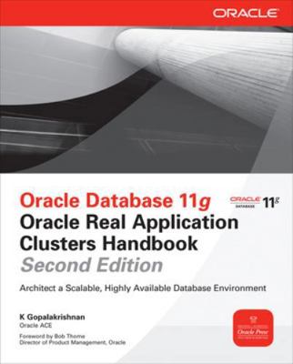 Oracle Database 11g Oracle Real Application Clu... 0071752625 Book Cover