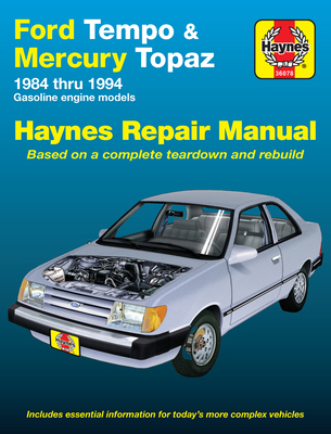 Ford Tempo & Mercury Topaz 1984-94 1563921286 Book Cover