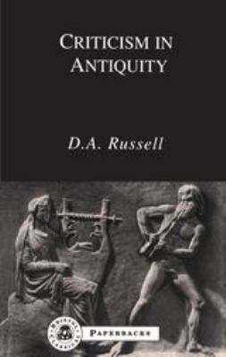 Criticism in Antiquity 1853994529 Book Cover