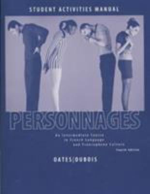 Personnages 4e Activities Manual and Lab CDs [French] 0470432187 Book Cover