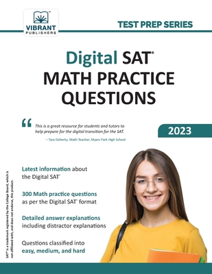 Digital SAT Math Practice Questions 1636511597 Book Cover