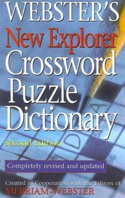 Webster's New Explorer Crossword Puzzle Dictionary 1892859947 Book Cover