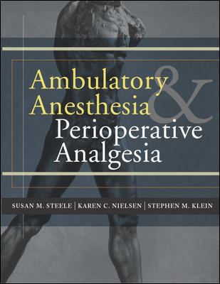 The Ambulatory Anesthesia and Perioperative Ana... 0071412409 Book Cover