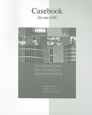 Foundations of Financial Management Casebook 0073363642 Book Cover