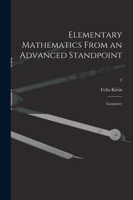 Elementary Mathematics From an Advanced Standpo... 1014468647 Book Cover