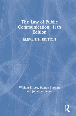The Law of Public Communication 0367488930 Book Cover