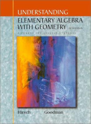Understanding Elementary Algebra with Geometry ... 0534381243 Book Cover