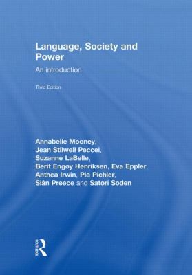 Language, Society and Power: An Introduction 041557658X Book Cover