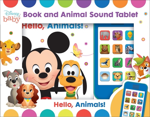 Disney Baby: Hello, Animals! Book and Animal So... 1503735044 Book Cover