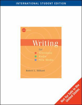 Writing for Television, Radio, and New Media 0495097519 Book Cover