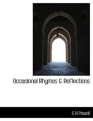 Occasional Rhymes & Reflections [Large Print] 1115930893 Book Cover