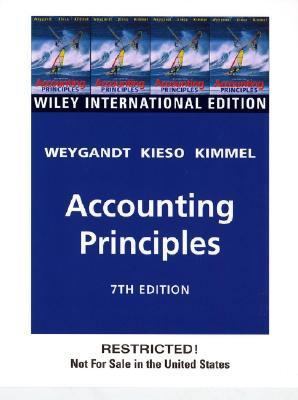 Wie Accounting Principles, 7th Edition (Int'l E... 0471479527 Book Cover