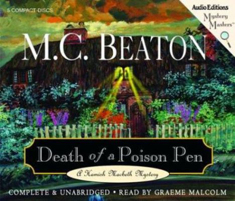 Death of a Poison Pen (Hamish Macbeth Mysteries... 1572703784 Book Cover