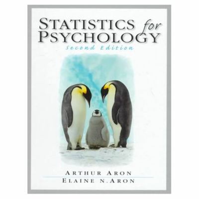 Statistics for Psychology 0139140786 Book Cover