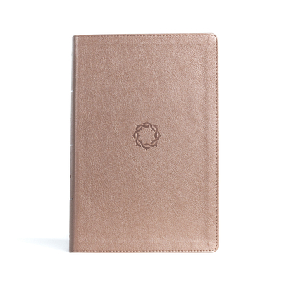KJV Essential Teen Study Bible, Rose Gold Leath... 1087731097 Book Cover