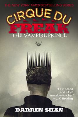 The Cirque Du Freak: The Vampire Prince 0316602744 Book Cover