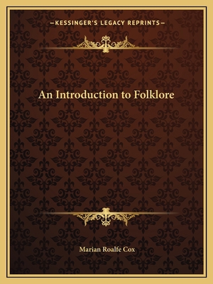 An Introduction to Folklore 1162597011 Book Cover