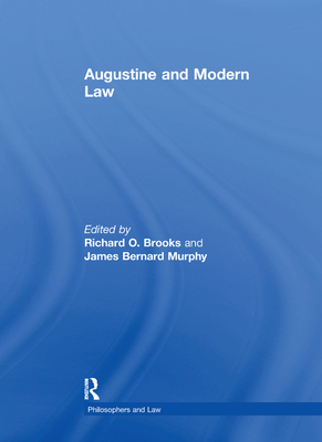 Augustine and Modern Law 1138378569 Book Cover
