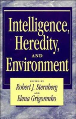 Intelligence, Heredity and Environment 052146904X Book Cover