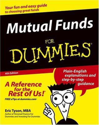 Mutual Funds For Dummies 0764571915 Book Cover