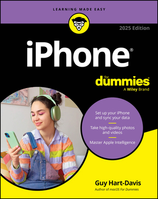 iPhone for Dummies, 2025 Edition 139429154X Book Cover