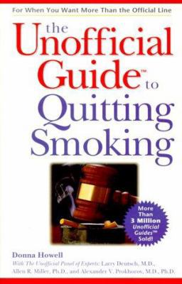 The Unofficial Guide to Quitting Smoking 0028633423 Book Cover