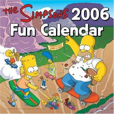 Calendar The Simpsons 2006 Fun Calendar Book