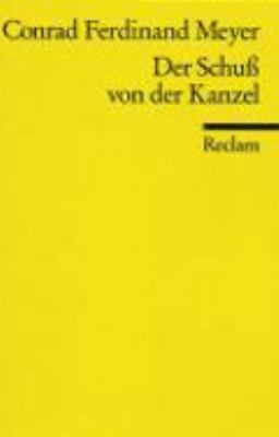 Schuss Von Der Kanzel (German Edition) [German] 3150069440 Book Cover