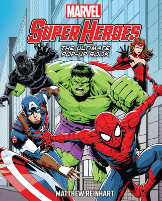 Marvel Super Heroes: The Ultimate Pop-Up Book 1419749110 Book Cover