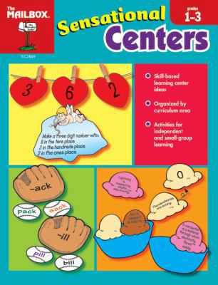 Sensational Centers Grades 1 -3 1562344110 Book Cover