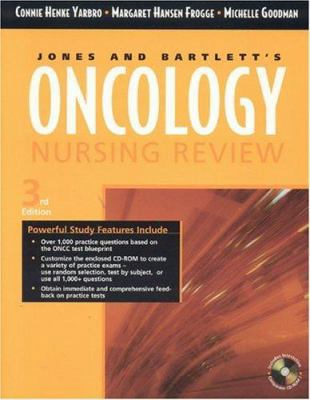 Oncology Nursing Review [With CDROM] 0763747270 Book Cover