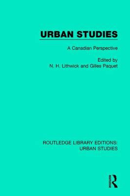 Urban Studies: A Canadian Perspective 1138051063 Book Cover