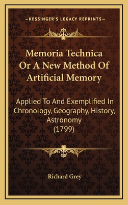 Memoria Technica Or A New Method Of Artificial ... 116550300X Book Cover