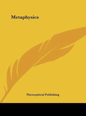 Metaphysics 1161526382 Book Cover