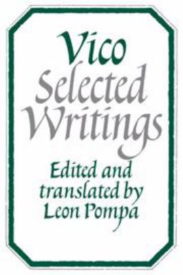 Vico: Selected Writings 0521235146 Book Cover