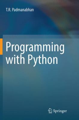 Programming with Python 9811098328 Book Cover