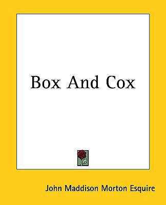 Box and Cox 1161424733 Book Cover