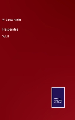 Hesperides: Vol. II 3375046979 Book Cover