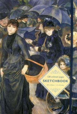 Sketchbook: The Umbrellas (Renoir): 128-Page Un... 0754832163 Book Cover