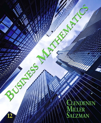 Business Mathematics B009O2QHJI Book Cover