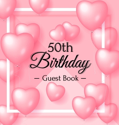 50th Birthday Guest Book: Keepsake Gift for Men... 839582355X Book Cover