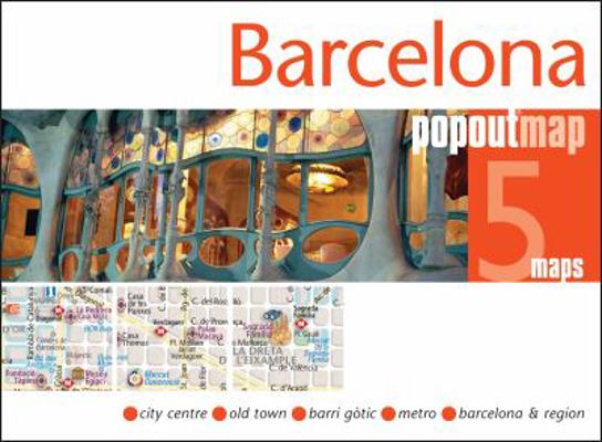 Barcelona PopOut Map 184587966X Book Cover