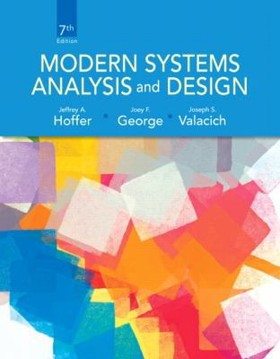 Modern Systems Analysis and Design 0132991306 Book Cover