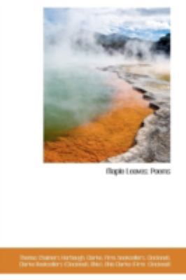 Maple Leaves: Poems 1113037520 Book Cover